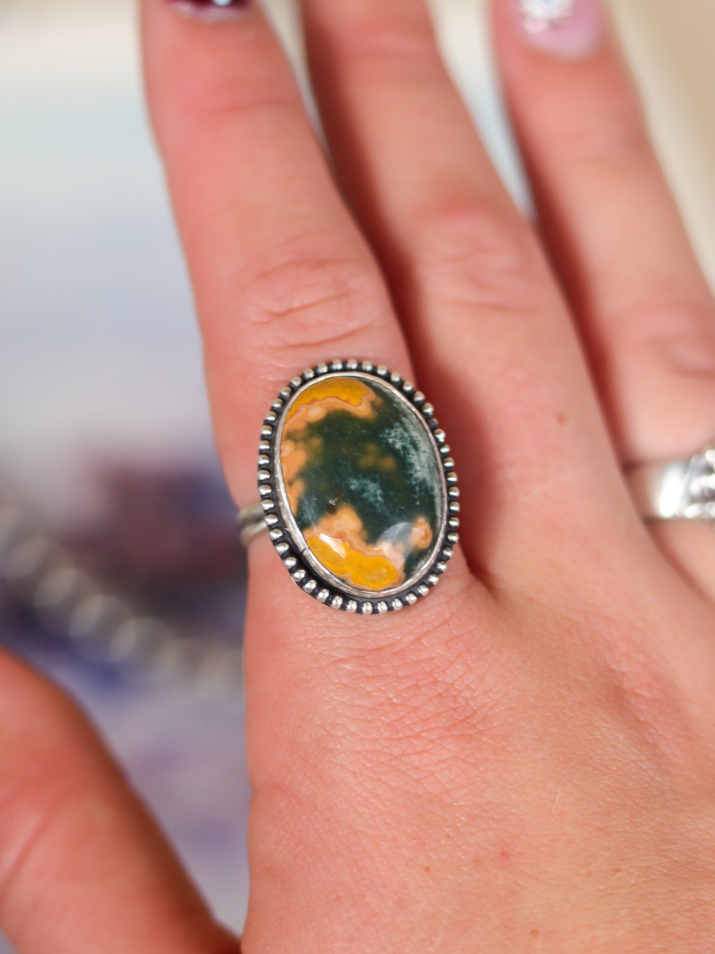 Ocean Jasper Ring