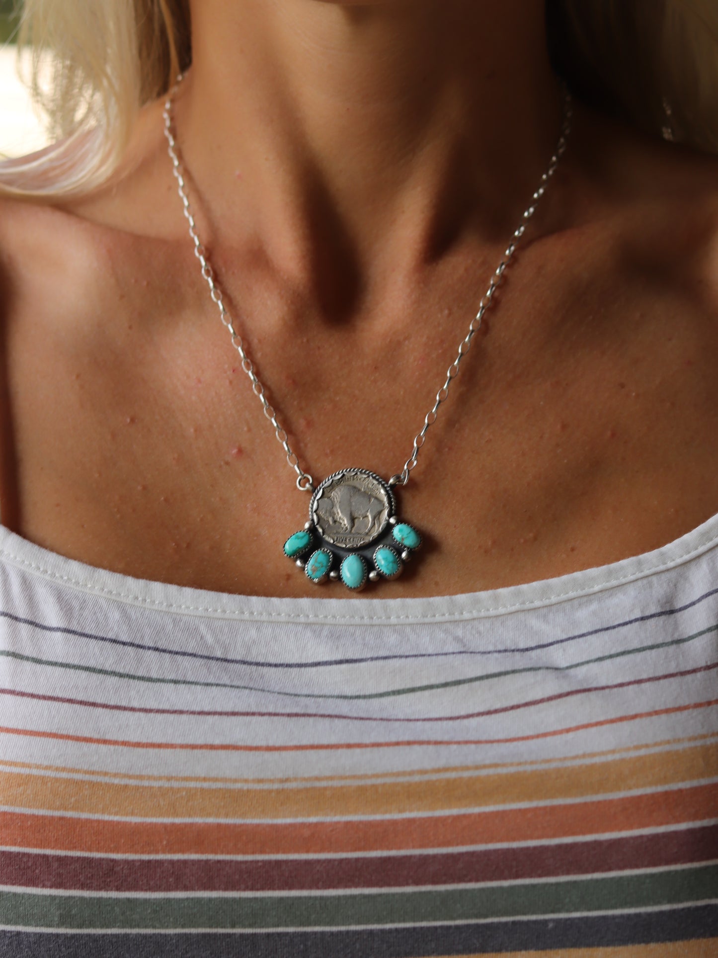 Buffalo Nickel Necklace