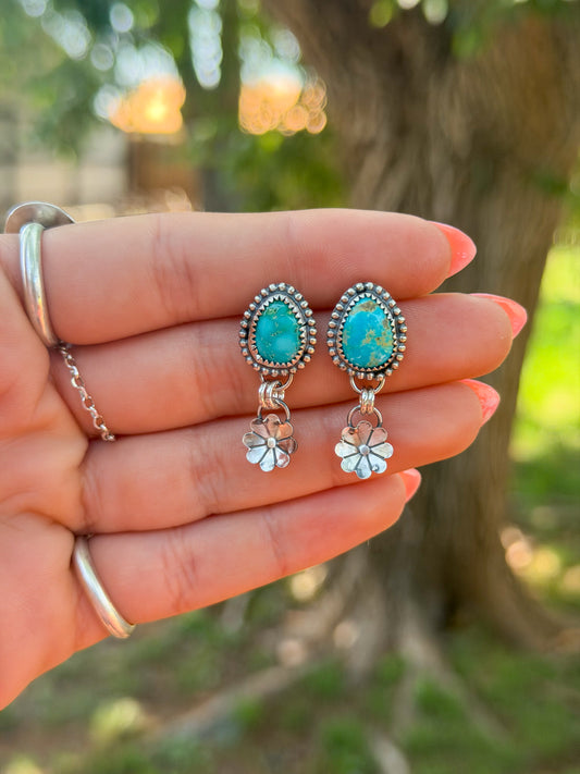 Flower Dangle Earrings