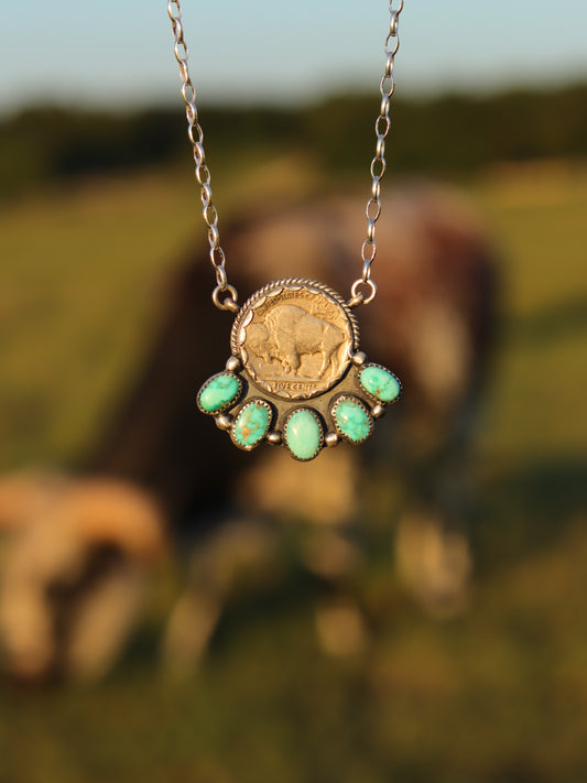 Buffalo Nickel Necklace