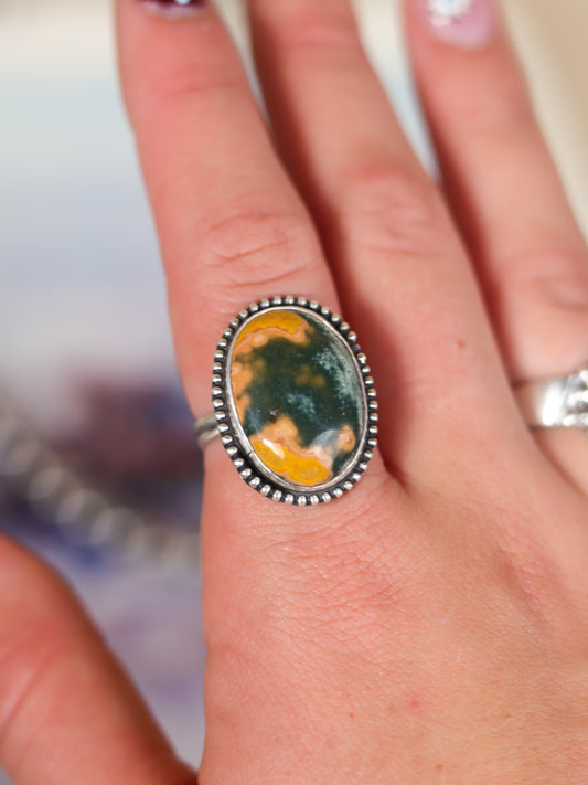 Ocean Jasper Ring