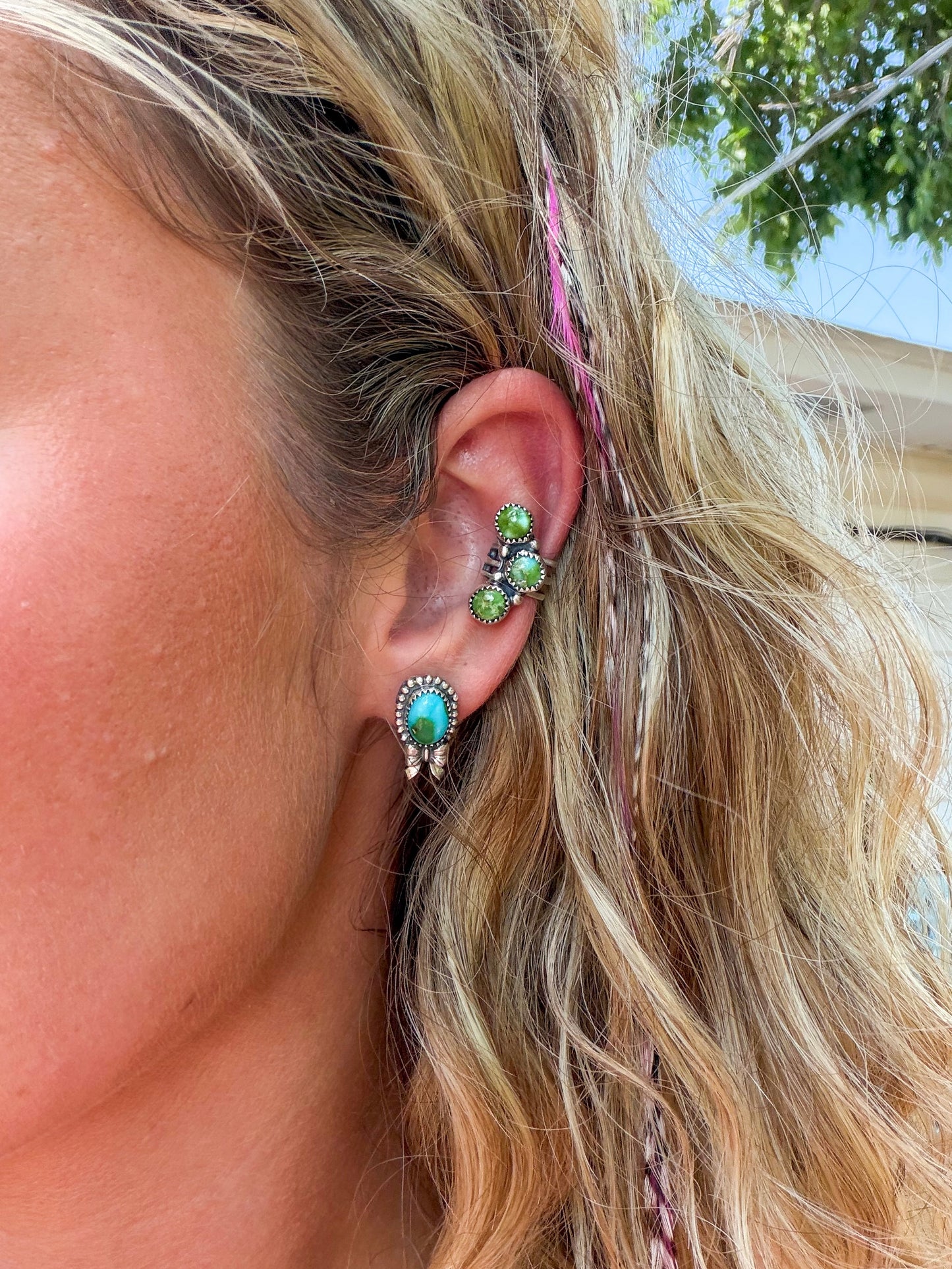 Bow tie earrings