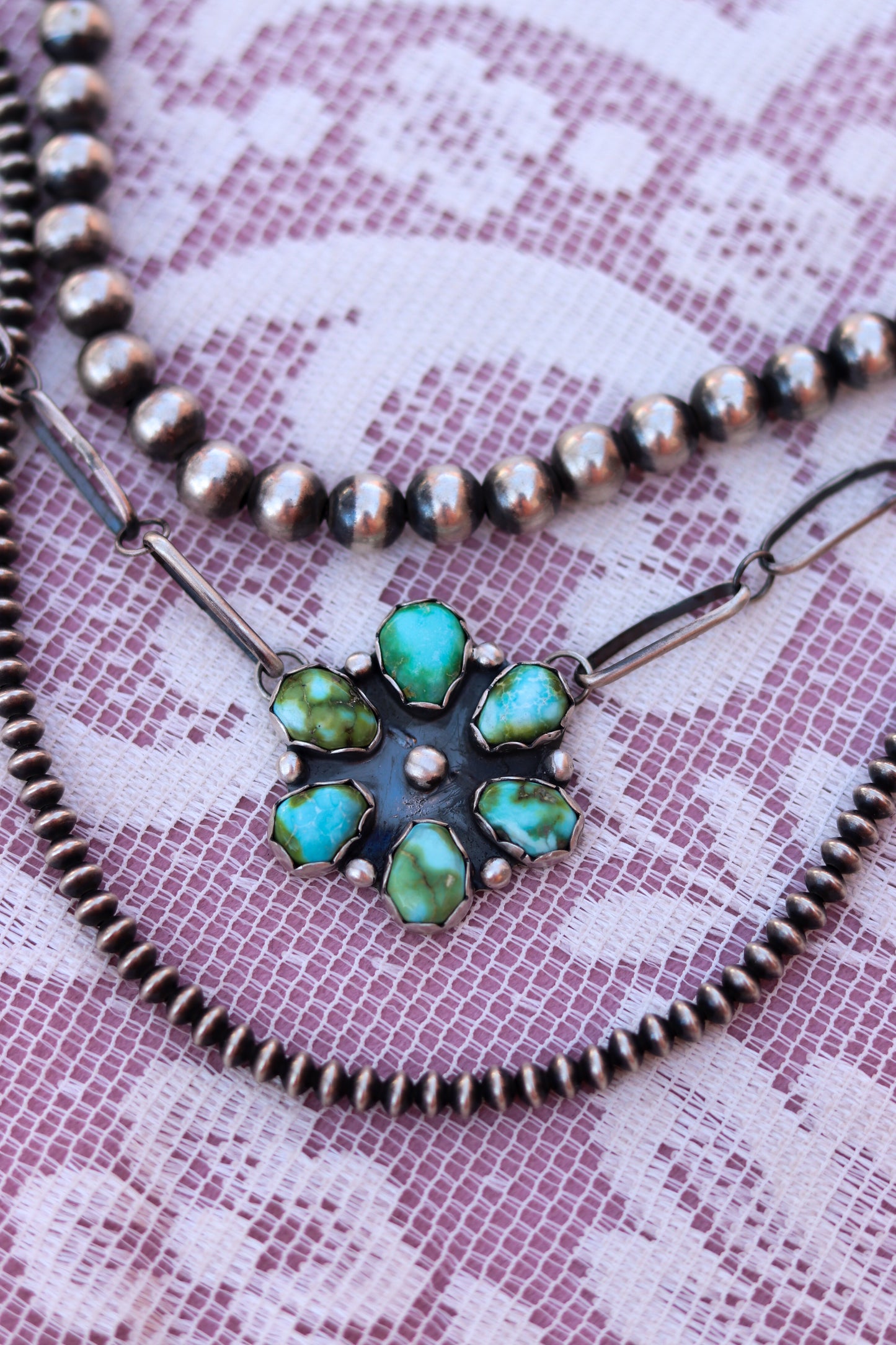 Sonoran Flower Necklace